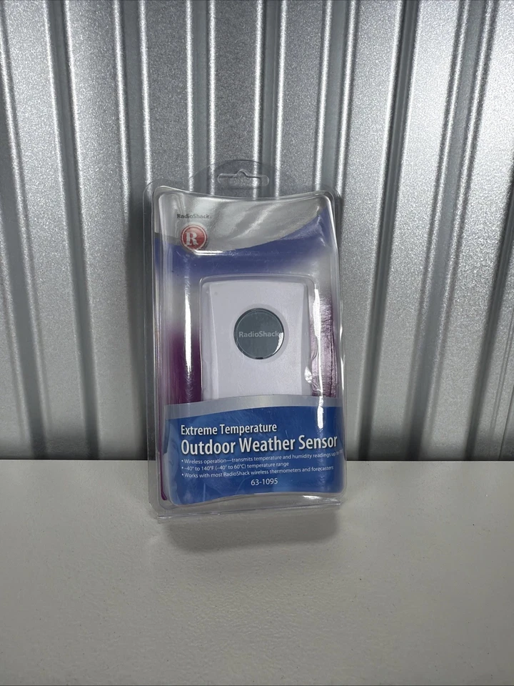 NEW Radio Shack (63-1095) Wireless Extreme Temp Outdoor Weather Sensor - Image 1 of 2