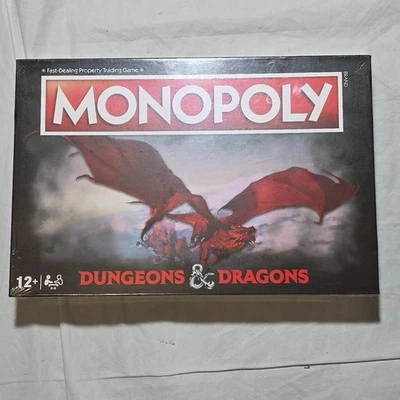 Winning Moves Dungeons and Dragons Monopoly Board Game (WM02022-EN1-6) - Image 1 of 2