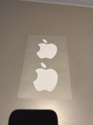 Apple Aufkleber 2er Set - Bild 1 von 2