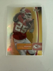 2012 Finest Gold Refractor Jamaal Charles 16/50 - Picture 1 of 3