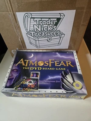 Atmosfear The Gatekeeper DVD Board Game Pressman Missing 1 Piece Still Playable - Image 1 of 4