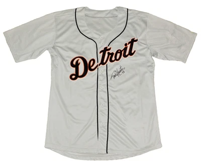 TORII HUNTER AUTOGRAPHED JERSEY (DETROIT TIGERS) - 5X MLB ALL-STAR! - Image 1 of 4