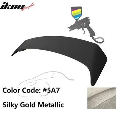 Se adapta a Toyota Corolla 09-13 estilo OE ABS alerón de maletero y LED pintado #5A7 dorado Foto 1 de 4