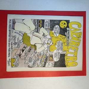 Cap'n Retro #1 underground comix Douglas Bryson 1977 primera impresión firmada - Imagen 1 de 7