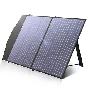 ALLPOWERS Faltbares Solarpanel 100W Solarmodul für Tragbare Powerstation - Bild 1 von 9