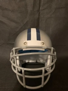 Dallas Cowboys Silver Mini Football Helmet Free Shipping - Picture 1 of 6