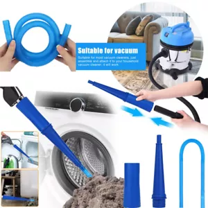 Kit de limpiador de ventilación para secadora accesorio de manguera de vacío cepillo removedor de pelusa lavadora eléctrica EE. UU. - Imagen 1 de 12