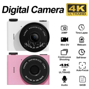 Digitalkamera Autofokus 20MP 4K Fotokamera Fotoapparat 1.54" Wiederaufladbare - Bild 1 von 29