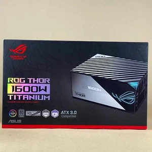 Nueva fuente de alimentación totalmente modular ROG THOR 90YE00K0-B0AA00 80+ Platinum 1600W - Imagen 1 de 4