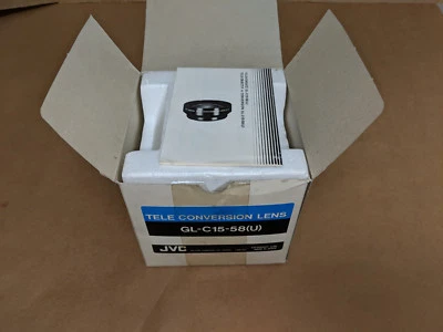 JVC TV Camera Wide Conversion Lens GL-C15-58(U) Victor Company of Japan - Image 1 of 4
