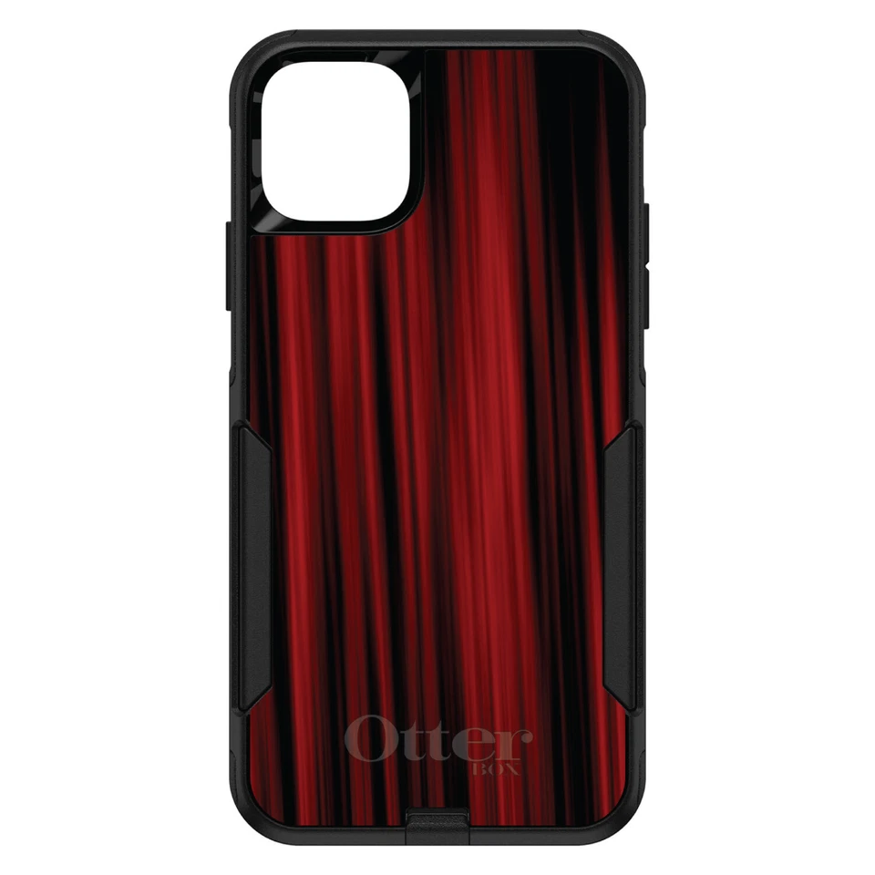 OtterBox Commuter for Apple iPhone (Pick Model) Bright Red Curtains - Image 1 of 1