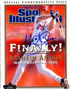 Troy Glaus Angels Signed Sports Illustrated 8x10 Photo Inscription - Picture 1 of 1