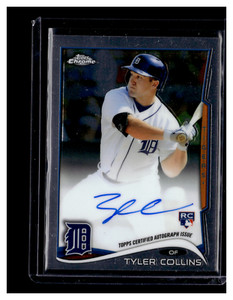 2014 Topps Chrome Rookie Autographs #59 Tyler Collins  AU