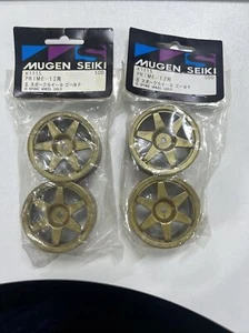 mugen seiki Prime 12 6 Spoke Wheel Gold K1115 X 2 Bag - Picture 1 of 1