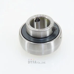 JIB Insert Bearing Unit, Cylindrical Hole Shape with Set Screw, UC204 - Foto 1 di 14