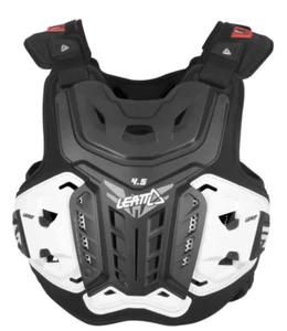 LEATTA Brustgeschirr SCHWARZ Chest Protector 4.5 mit belüfteten Schaumstoffeinsätzen - Bild 1 von 3
