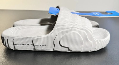 Sandali Adidas ADILETTE 22 SLIDES HQ4670 Uomo 12 (Marrone Chiaro Core)