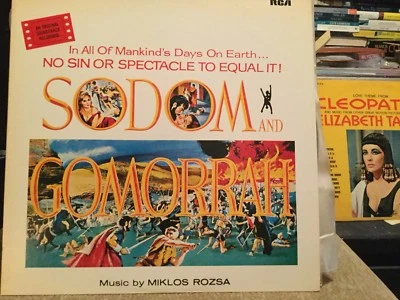  SODOM AND GOMORRAH (1979) JAPAN PRESS - MIKLOS ROZSA - RCA  LP* EXCELLENT - Image 1 of 3
