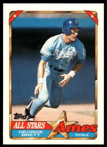 George Brett 1990 Topps Ames All-Stars #2 Kansas City Royals - Picture 1 of 2