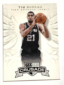 Tim Duncan 2012-13 Panini Crusade NBA San Antonio Spurs
