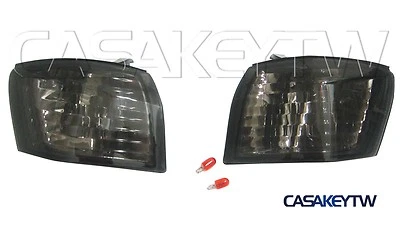 1997 1998 1999 NISSAN SILVIA S14 200SX Corner Smoked Lights CRYSTAL - Image 1 of 4