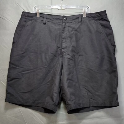 Pantalones Cortos Informales The Foundry Supply Co. Quick-Dri Negros Frente Plano Para Hombre Talla 44 Foto 1 de 4