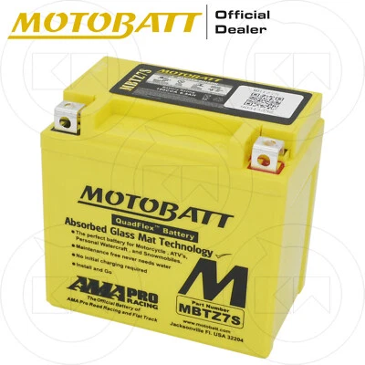 BATTERIA MOTOBATT MBTZ7S SIGILLATA 6,5AH KEEWAY HURRICANE 50 2007-2008 Foto 1 de 4