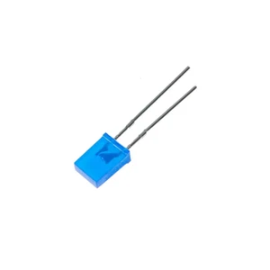 Rectangular Blue LED 2x5x7mm Light Emitting Diode 5mm x 2mm DIY Indicator 5 pcs - Picture 1 of 1