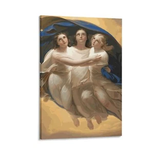 Three Angels Faith Canvas Poster Gift Aesthetic Decoration Landscaping - Picture 1 of 13