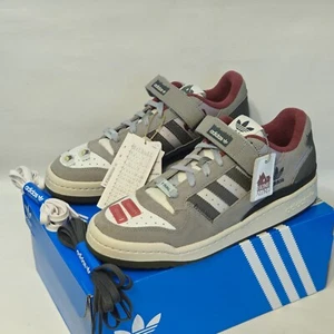 Adidas Trainers Forum 84 Low x Home Alone 2 Shoes Mens Size 6.5 ID4328 Rear New  - Picture 1 of 9