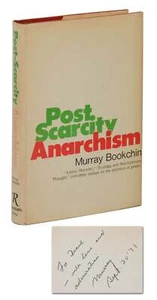 Post-Scarcity Anarchism MURRAY BOOKCHIN ~ SIGNED to DIANE DIPRIMA ~ 1st 1971 - Imagen 1 de 7