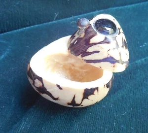 Onyx Tagua Mutter Vorrat Pillendose Palm Elfenbein EICHE Ohrring Schmucketui Aufbewahrungsbox - Bild 1 von 9