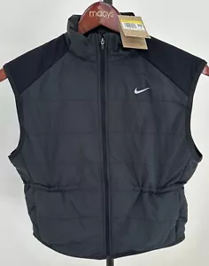 Nike Therma-FIT Women's Black Swift Running Vest (FB7537-010) Sizes S - Picture 1 of 6