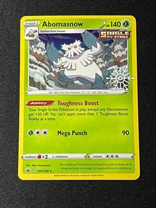 Pokemon - Abomasnow - 010/198 - Holiday Calendar Promo - Holo - English - NM - Picture 1 of 2