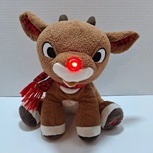 Rudolph The Red Nosed Reindeer Musical 10" Plush Christmas stuffed toy - Picture 1 of 9