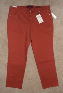 New Womens Gloria Vanderbilt 16W Jeans Autumn Blaze Amanda Slimming Stretch - Picture 1 of 2