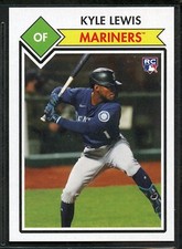 2021 Topps 582 Montgomery Club Set 1 - #3 - Kyle Lewis - Seattle Mariners