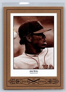 2010 Upper Deck Portraits Jose Reyes #SE-55