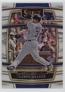 2022 Panini Select Concourse White Prizm /50 Larry Walker #67 HOF