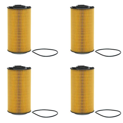 Elemento de filtro de aceite 4 piezas 2234788 2234788PE para camión PETERBILT 567 579 587 Foto 1 de 4