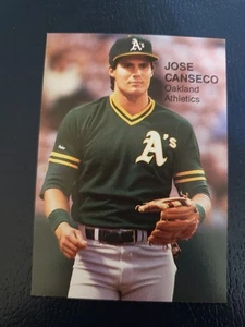 Jose Canseco Oakland A's Collector's Choices The Press Box SQUARE CORNERS - Picture 1 of 4