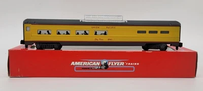 S-Gauge American Flyer 6-48941 Union Pacific Vista Dome Dining Passenger Car - Image 1 of 4
