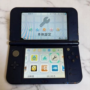 New Nintendo 3DS XL LL Metallic Blau Konsole Japan Getestet - Bild 1 von 6
