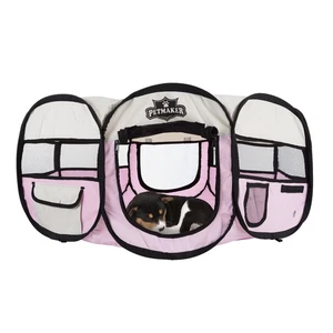 Pop-up Puppy Playpen and Cat Tent- Portable Pet Playpen for Dogs and Cats By Pet - Picture 1 of 6