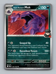 (2x PlaySet) Team Rocket's Muk 124/182 SV10: Destined Rivals Non Holo Pokémon NM - Picture 1 of 2