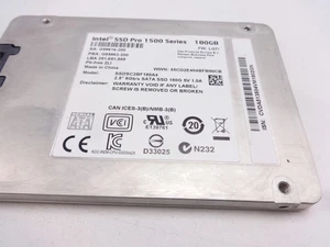 Dell H2TWD 180GB Solid State 2.5" Hard Drive SSDSC2BF180A4 - Picture 1 of 5