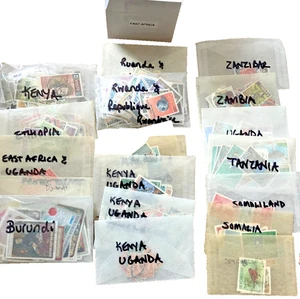 Lot Collection of Stamps from East African Countries - Picture 1 of 1