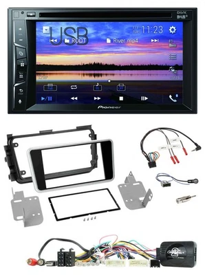 Pioneer Bluetooth 2DIN USB DVD DAB Lenkrad Autoradio für Nissan Micra 2017-2019 - Bild 1 von 4