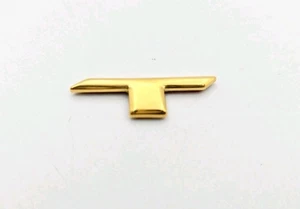 1999-2003 MITSUBISHI GALANT REAR EMBLEM LOGO BADGE SYMBOL GOLD LETTERS OEM  - Bild 1 von 3