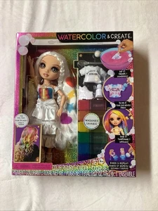 Muñeca Rainbow High acuarela y crear, nueva en caja  - Imagen 1 de 7